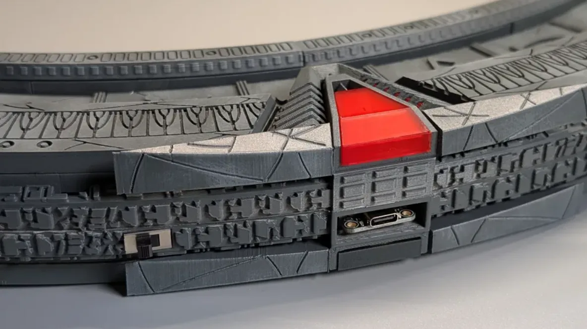 Stargate - not only does it look great, but it can also light up.