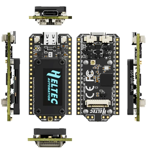 Heltec LoRa 32 v4 from all sides