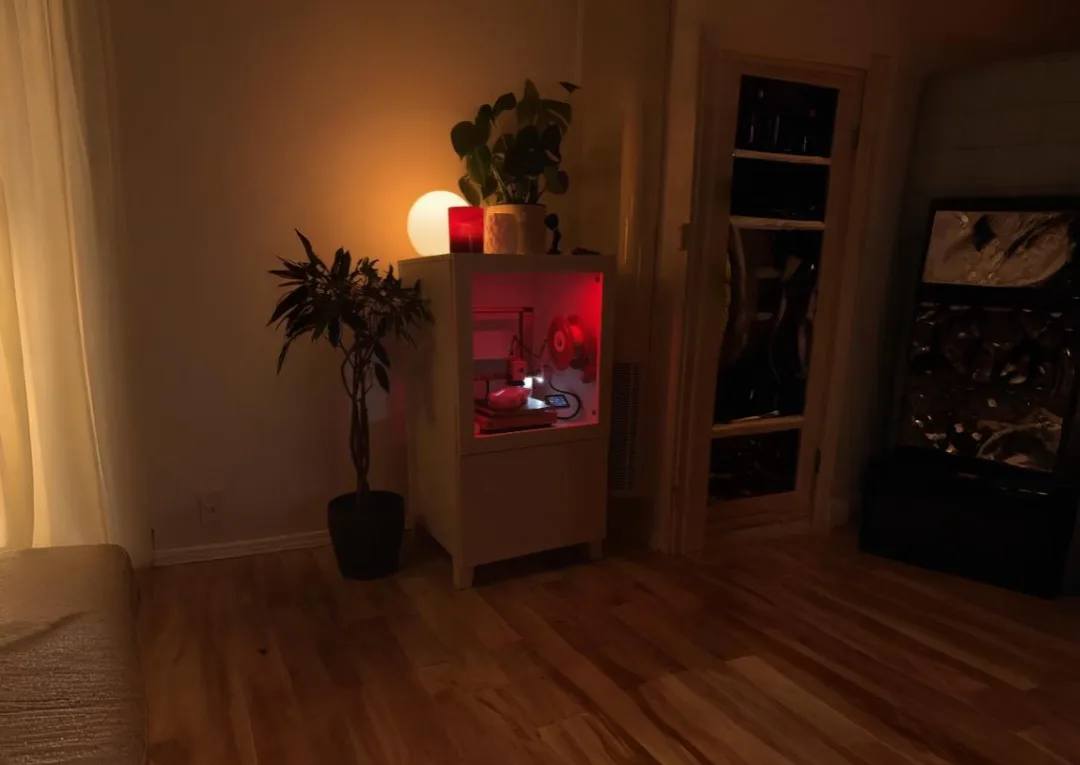 Box for 3D printer from Ikea furniture