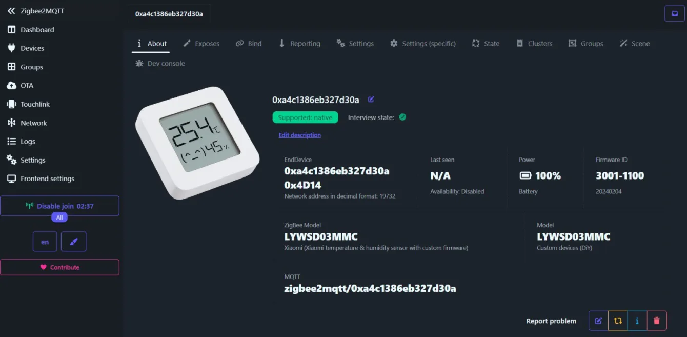 Xiaomi Mi Thermometer