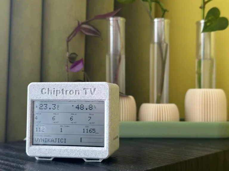 Open-source project for measuring indoor air quality with Home Assistant support.