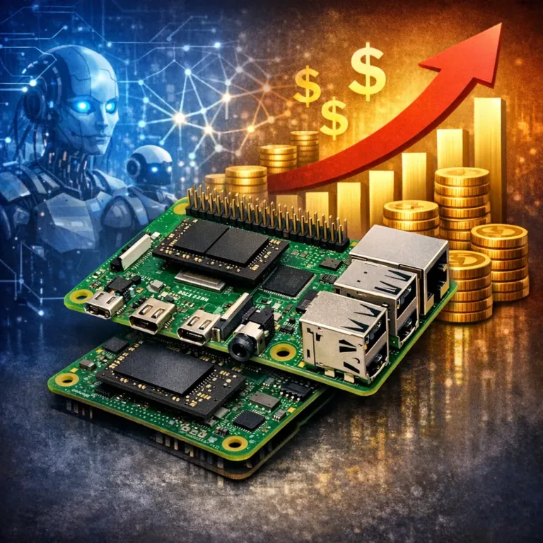 The Raspberry Pi 4 is receiving an unexpected hardware upgrade: support for two memory chips in response to the RAM shortage caused by the AI boom.