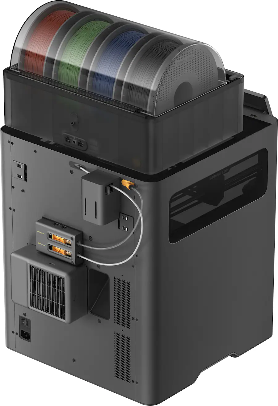 Bambu Lab X2D back view