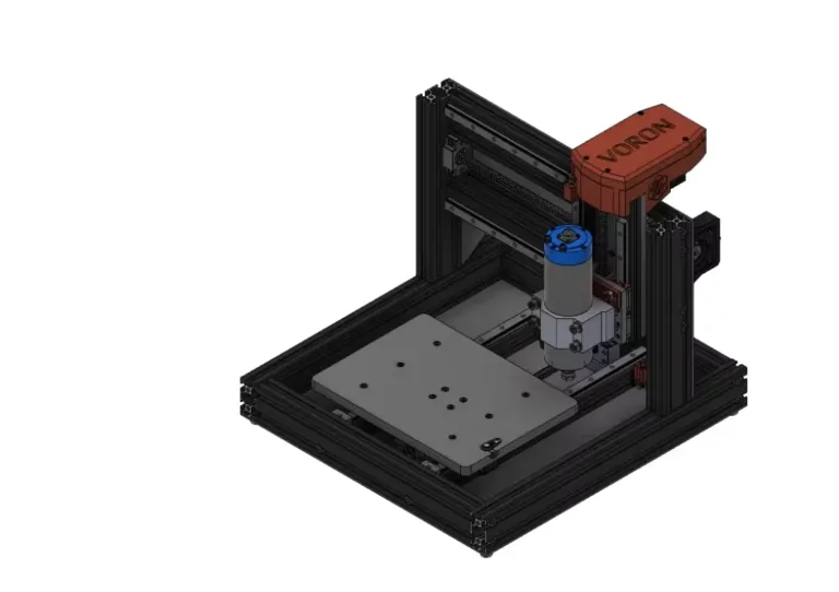 Voron Cascade: the creators of popular DIY 3D printers have introduced their own CNC milling machine.