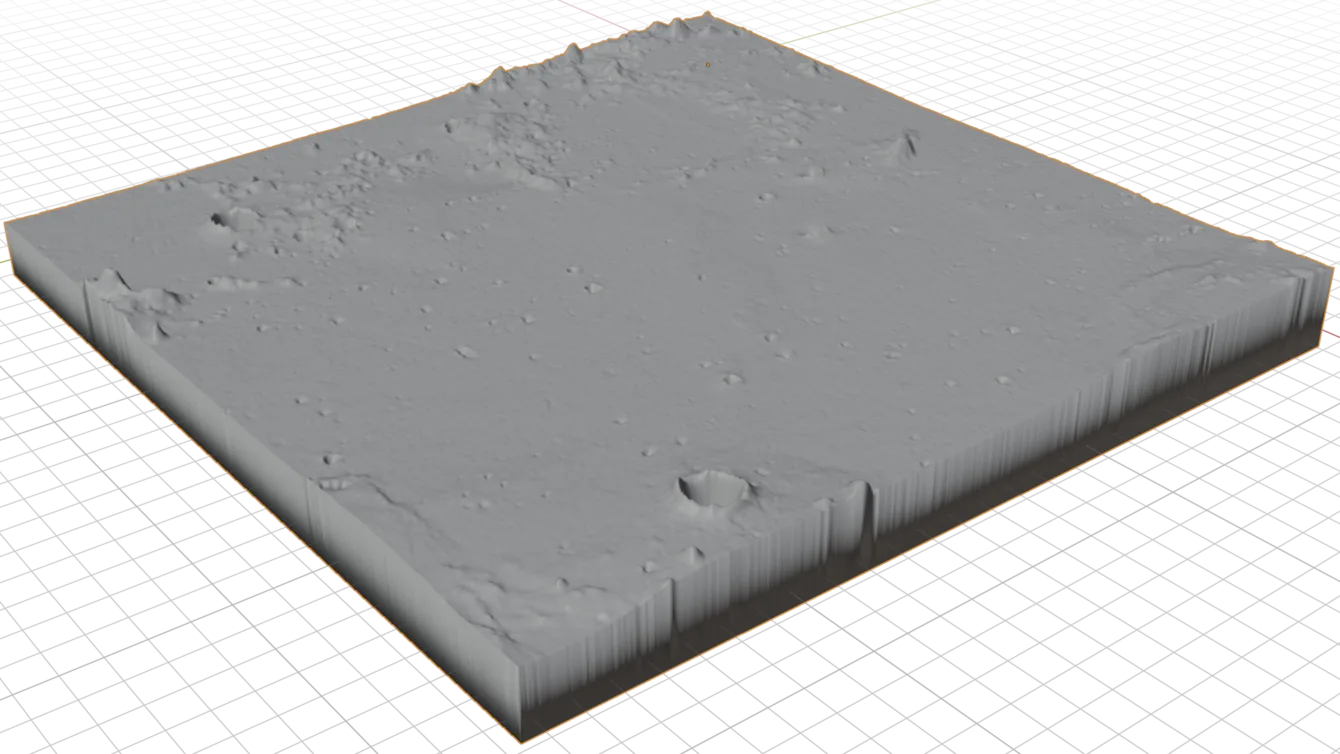 Apollo 12 - Landing Site