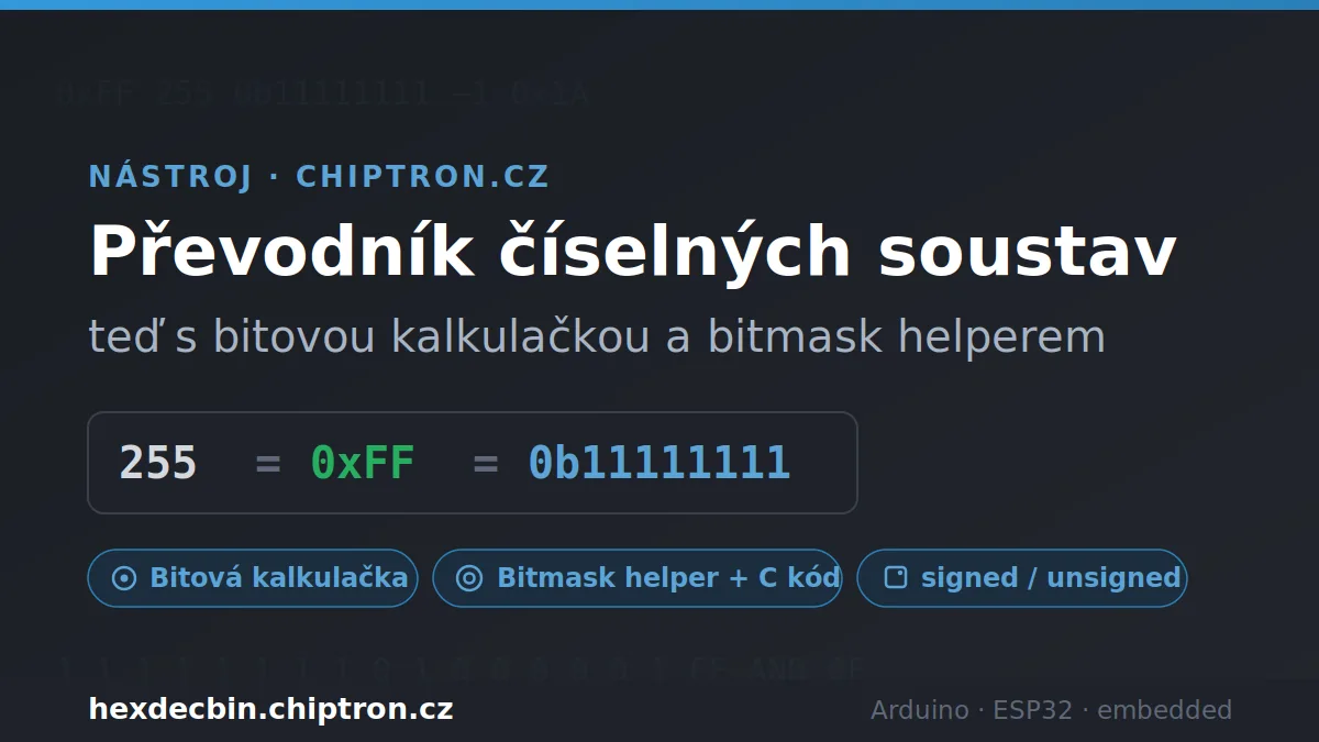Numeral system converter: now with bitwise calculator, bitmask helper, and two’s complement