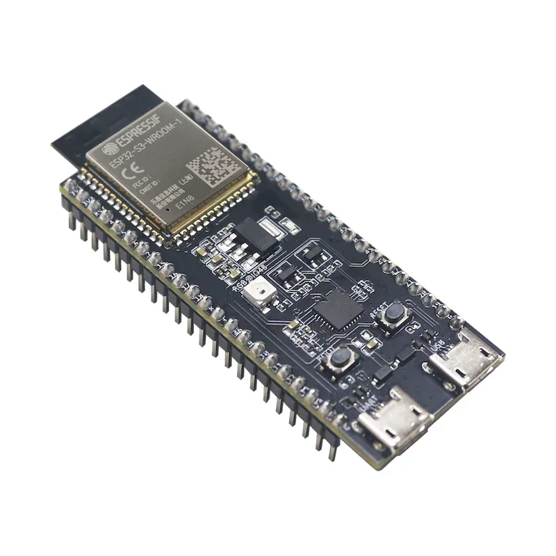 ESP32-S3 dev kit from Espressif. ESP32 Bus Pirate supports far more hardware than this
