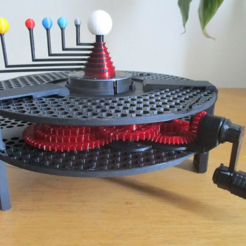 Spooletarium – mechanical solar system