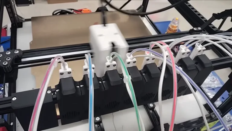 University student builds 3D printer with DIY INDX. Instructions and files are open-source.