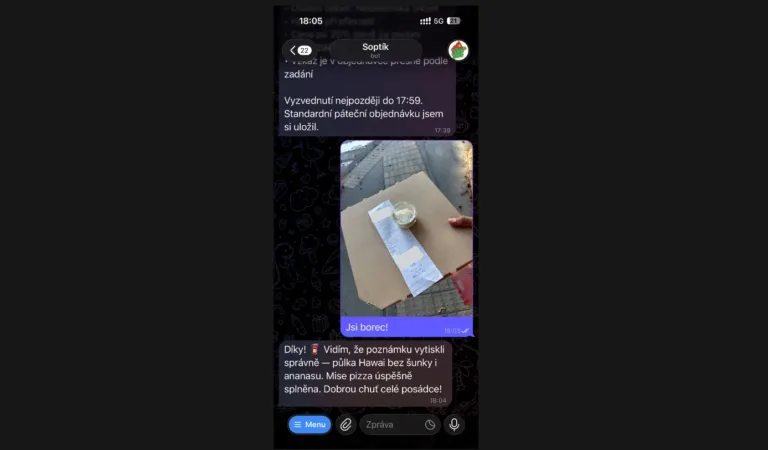 A tinkerer set up an AI assistant at home and ordered pizza through it.