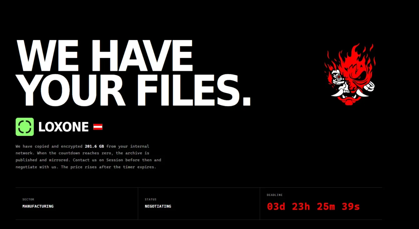 Hackers attacked Loxone: what leaked and what is safe