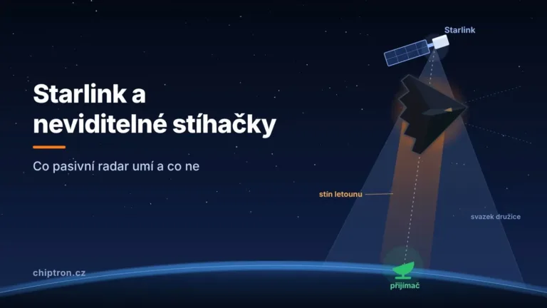 Starlink and stealth aircraft: what passive radar can and can’t do